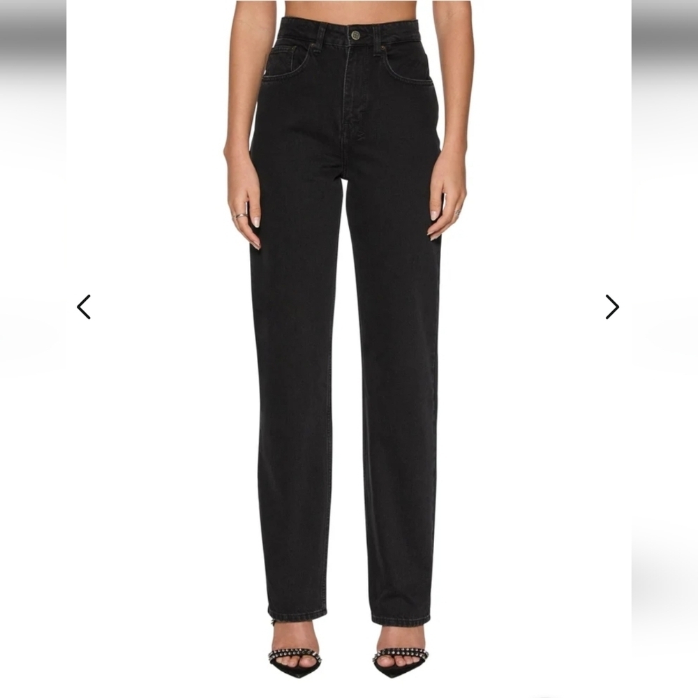 Ksubi Women's Straight Leg Black Jeans